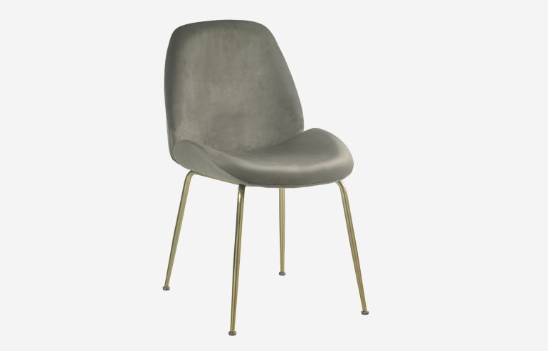 Lady bug gray chair
