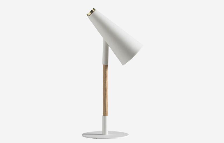Delicious white table lamp