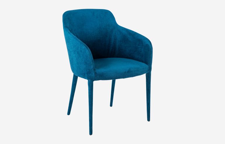 Cocoa blue armchair