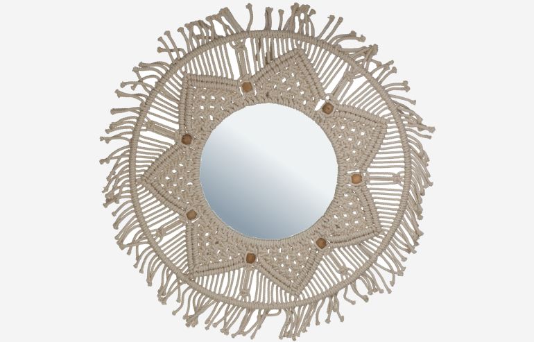 Star cotton mirror