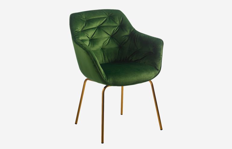 Hedy Lamarr green armchair