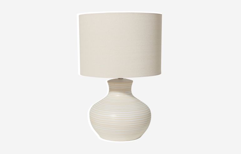 Sintra white table lamp